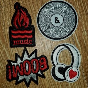 Set of Music-Themed Patches